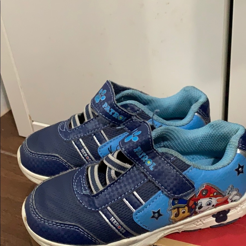 Boy Toddler paw patrol shoes